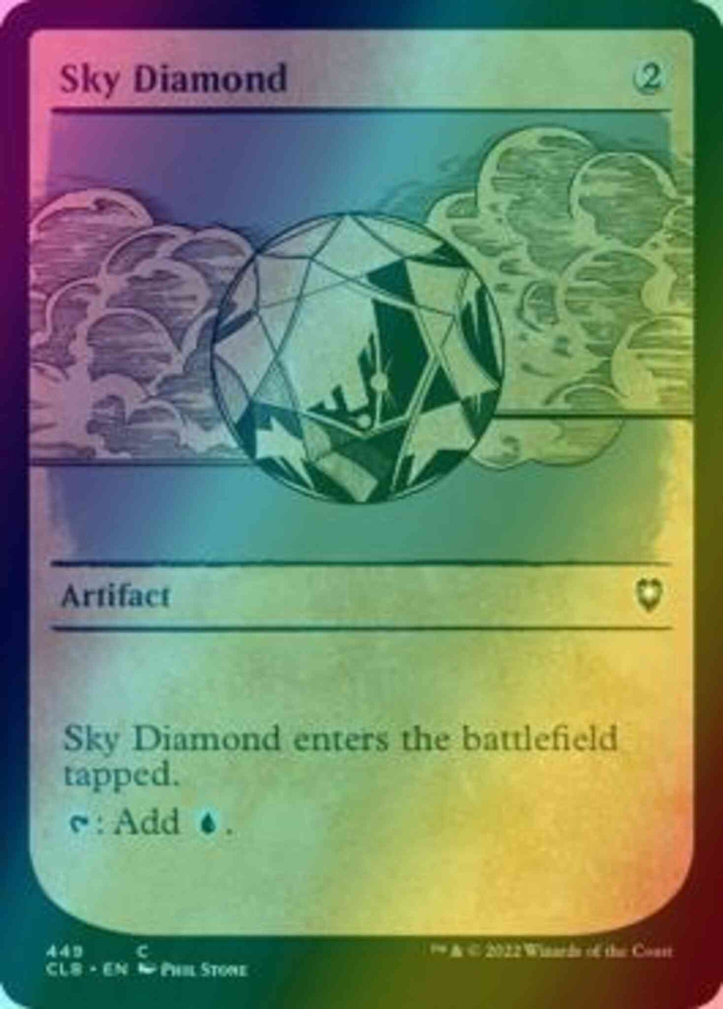 Sky Diamond [449] [Rulebook Showcase] [Commander Legends: Battle for Baldur's Gate] [Foil]