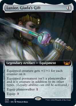 Luxior, Giada's Gift [439] [Extended Art] [Streets of New Capenna] [Non-Foil]