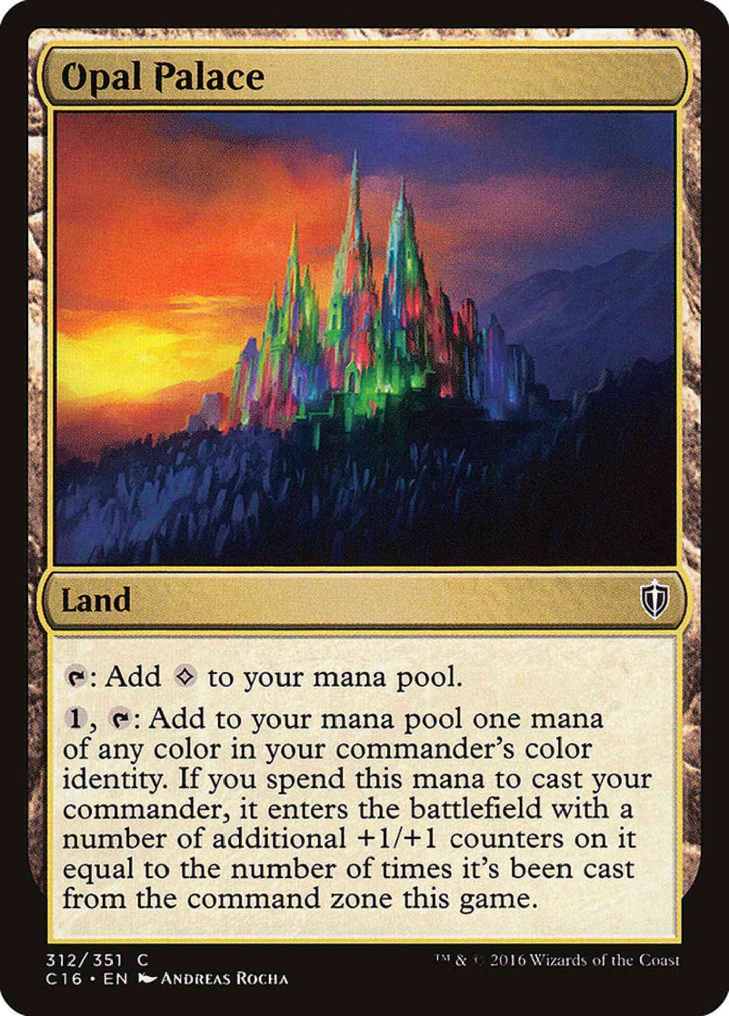 Opal Palace [312] [Commander 2016] [Non-Foil]