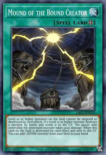 Mound of the Bound Creator - DRL3-EN053 - Ultra Rare - 1st Edition