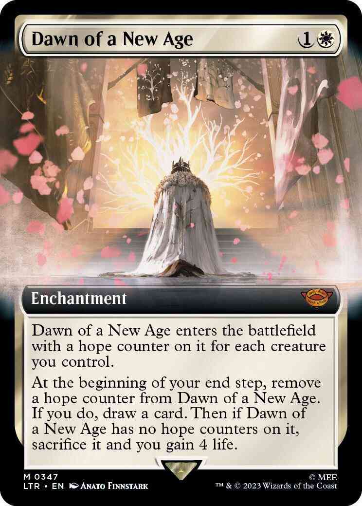 Dawn of a New Age [347] [Extended Art] [The Lord of the Rings: Tales of Middle-earth] [Non-Foil]