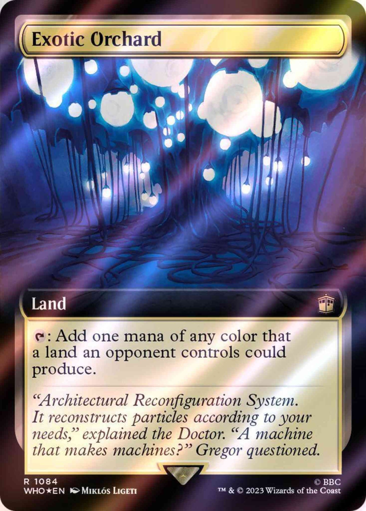 Exotic Orchard [1084] [Extended Art] [Universes Beyond: Doctor Who] [Surge Foil]