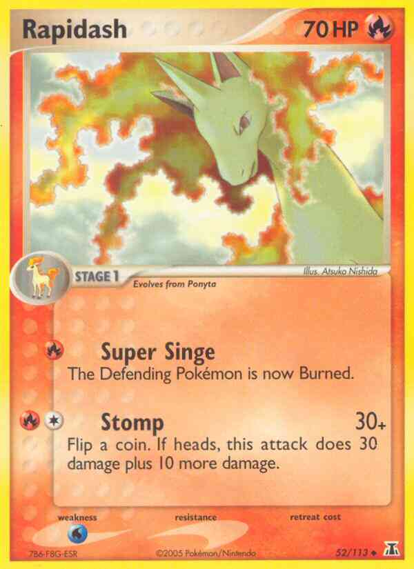 Rapidash - 52/113 - Uncommon [ex11-52] [Reverse Holo]