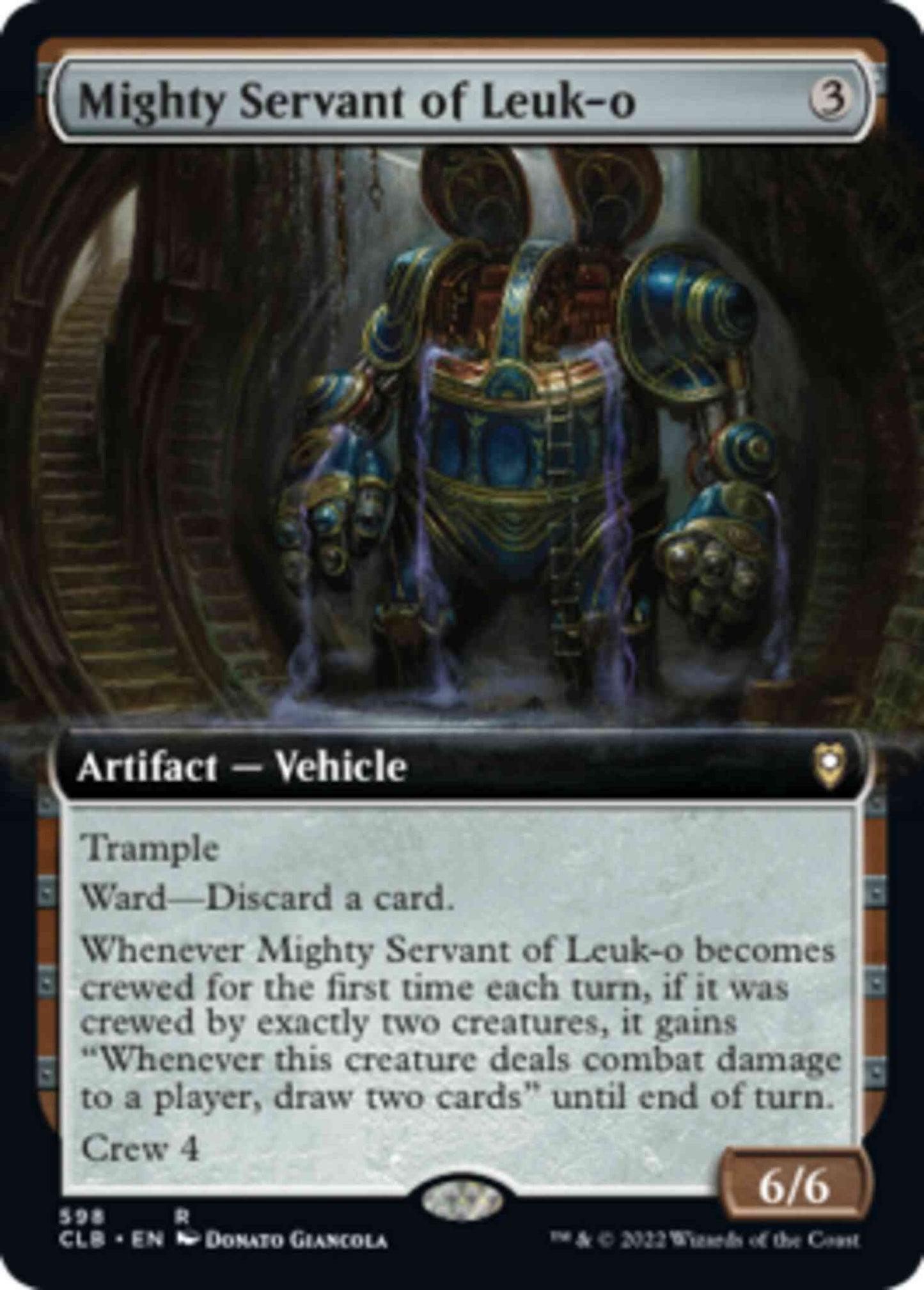 Mighty Servant of Leuk-o [598] [Extended Art] [Commander Legends: Battle for Baldur's Gate] [Non-Foil]