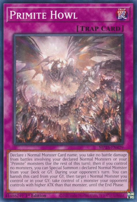 Primite Howl - MP25-EN429 - Common - 1st Edition