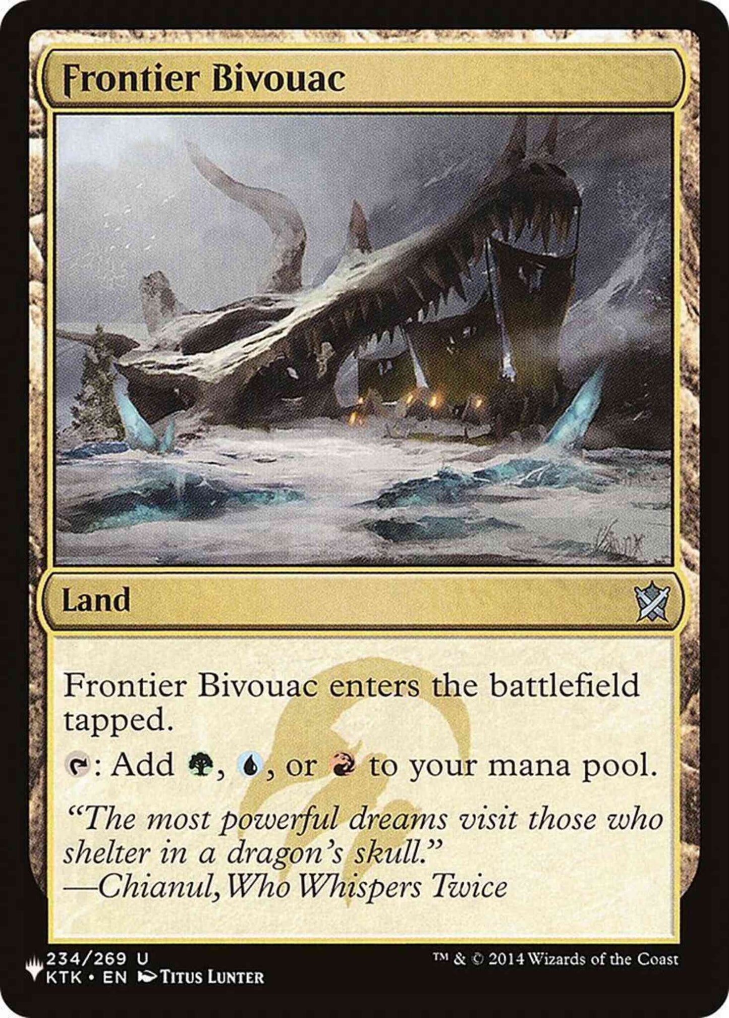 Frontier Bivouac [KTK-234] [The List] [Non-Foil]