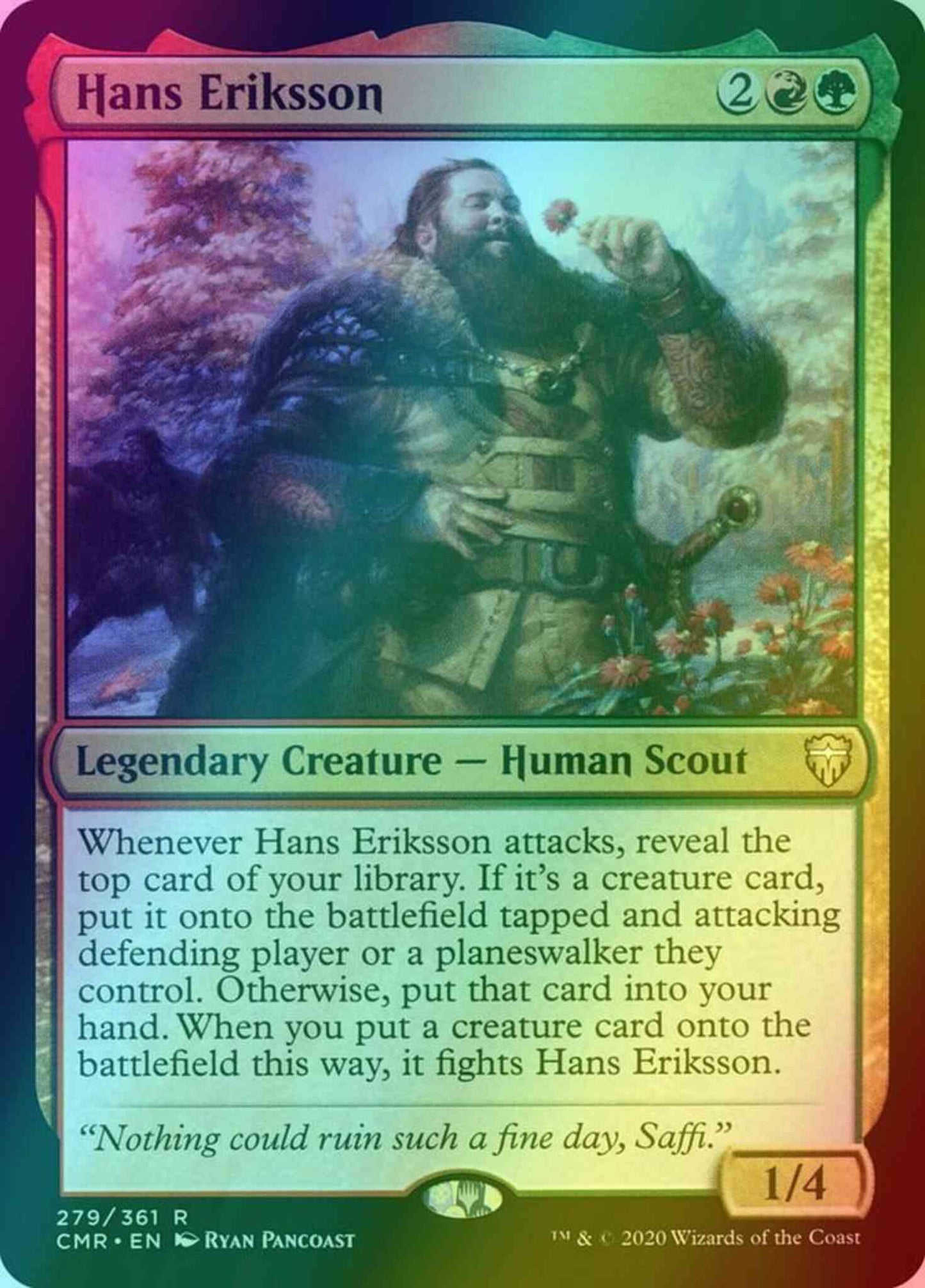 Hans Eriksson [279] [Commander Legends] [Foil]