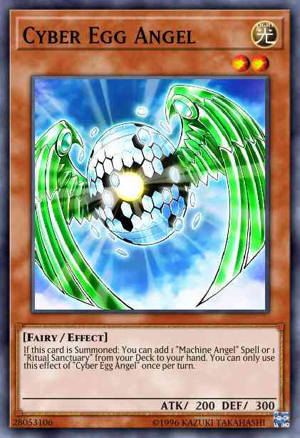 Cyber Egg Angel - LED4-EN013 - Rare - 1st Edition