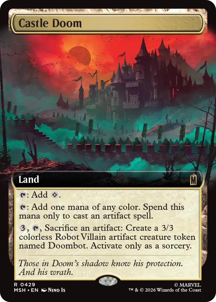 Castle Doom [429] [Extended Art] [Marvel Super Heroes] [Non-Foil]