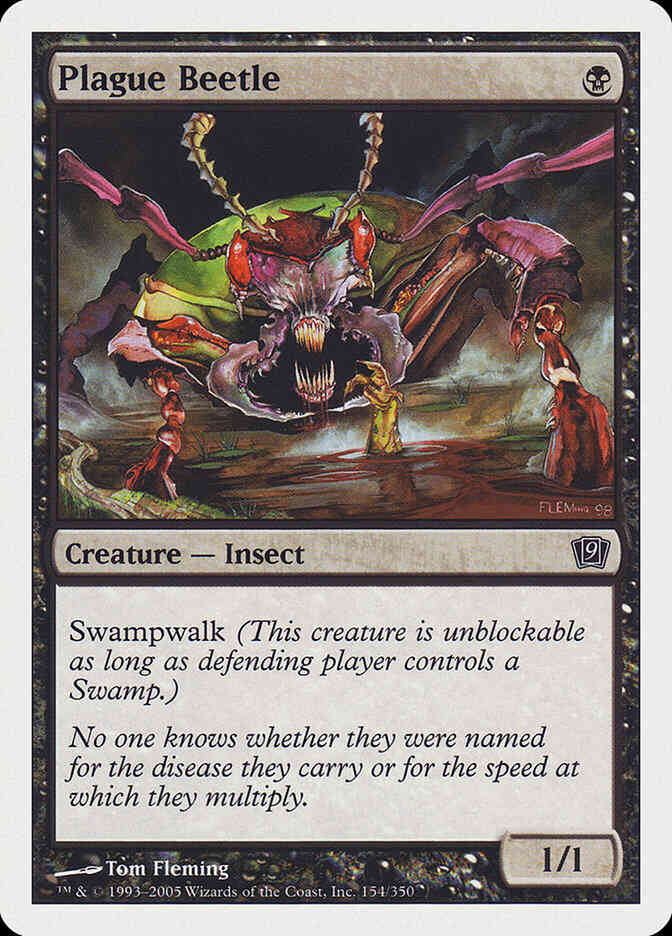 Plague Beetle [154] [Ninth Edition] [Non-Foil]