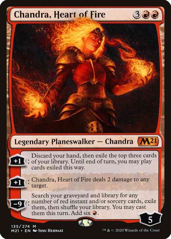 Chandra, Heart of Fire [135] [Core Set 2021] [Non-Foil]