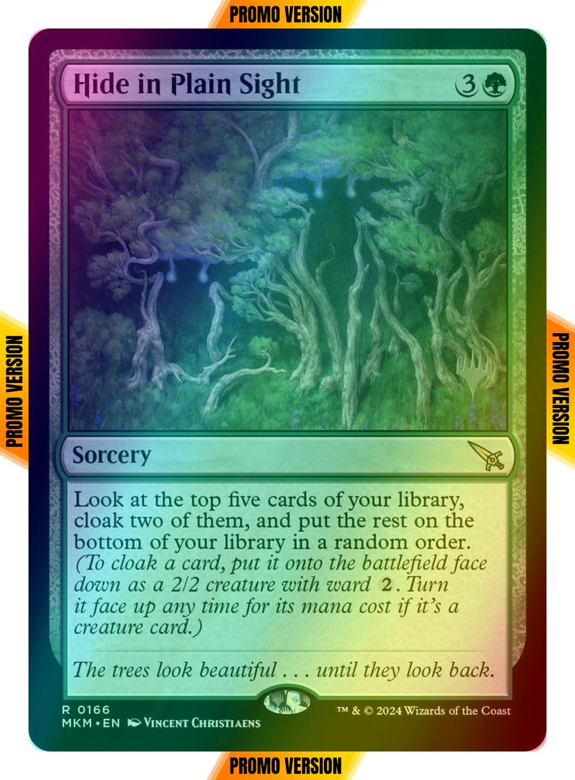 Hide in Plain Sight [166p] [Promo Pack] [Murders at Karlov Manor: Promos] [Foil]