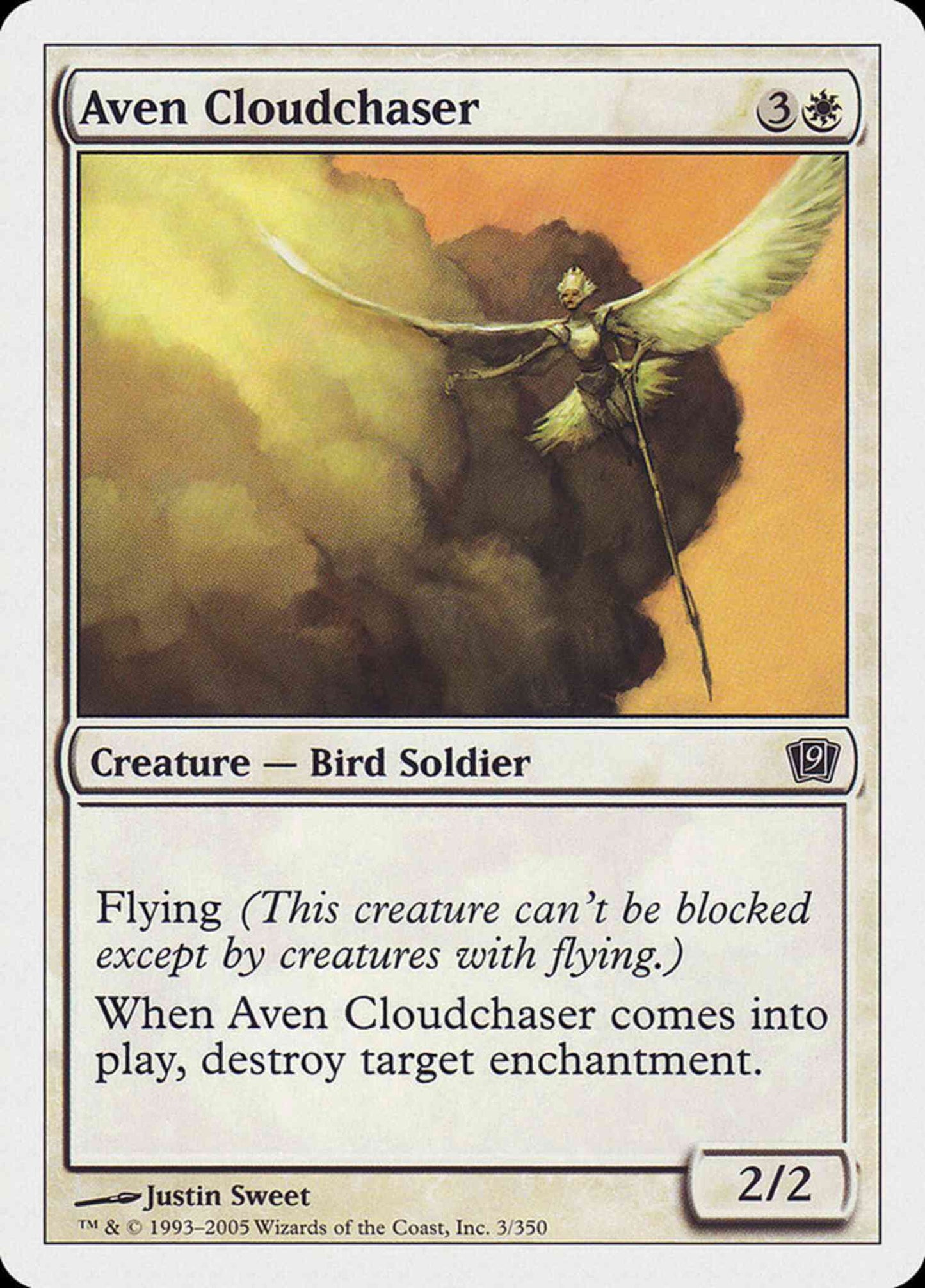 Aven Cloudchaser [3] [Ninth Edition] [Non-Foil]