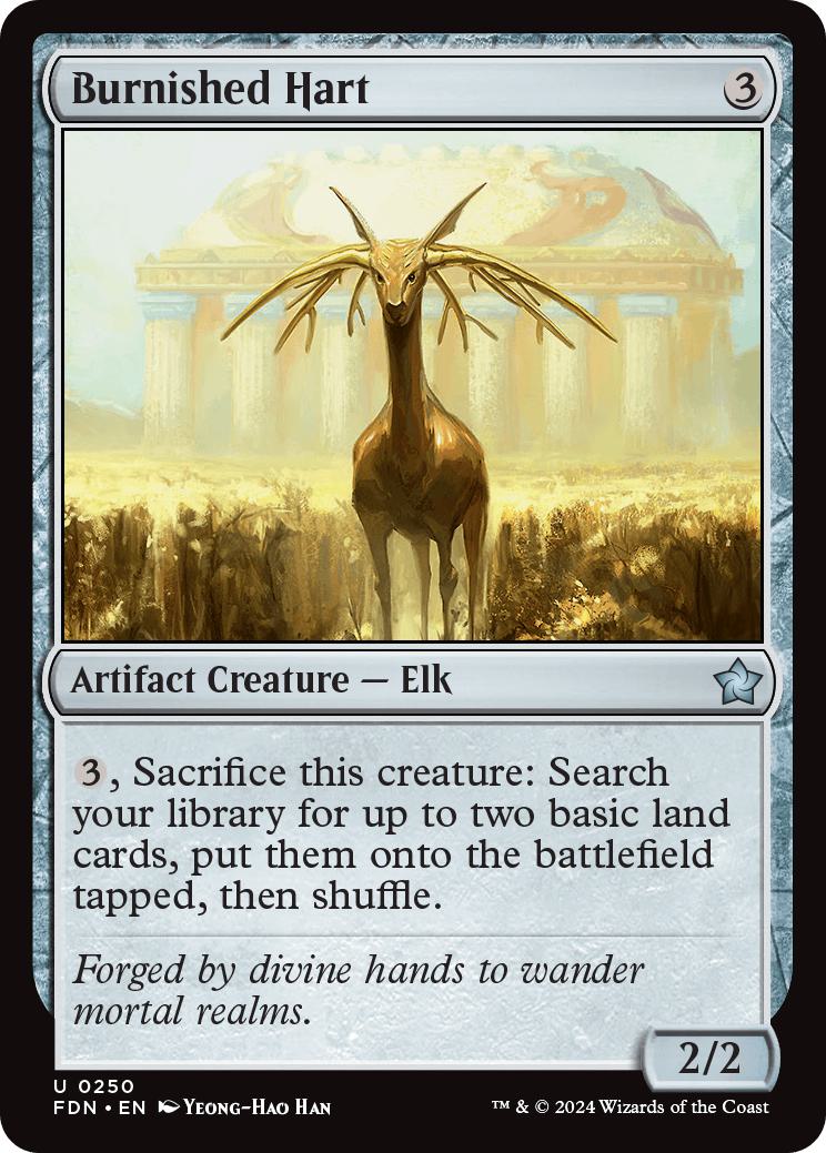 Burnished Hart [250] [Foundations] [Non-Foil]