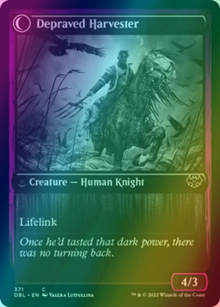 Desperate Farmer // Depraved Harvester [371] [Innistrad: Double Feature] [Foil]
