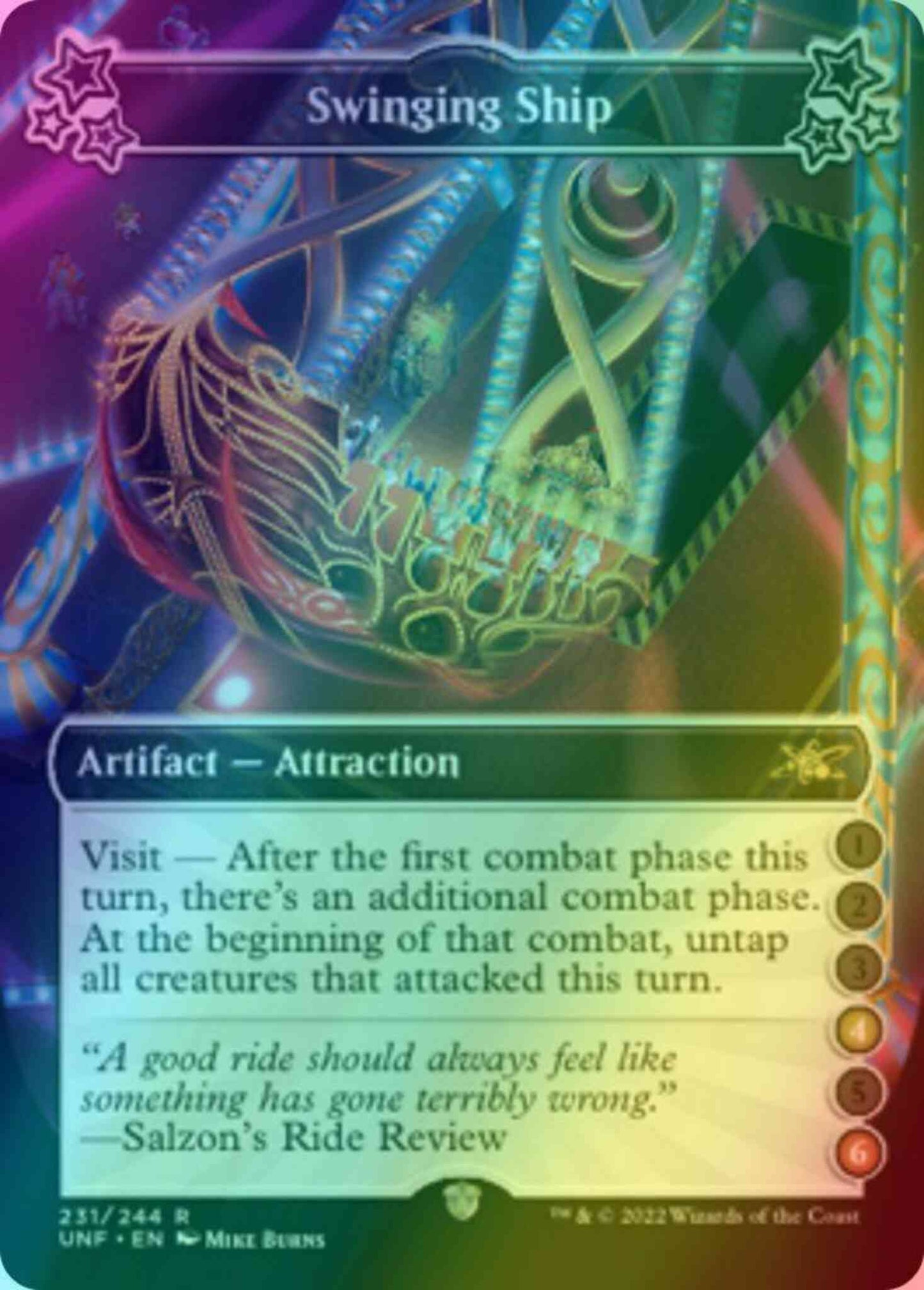 Swinging Ship (4/6) [231b] [Borderless] [Unfinity] [Foil]