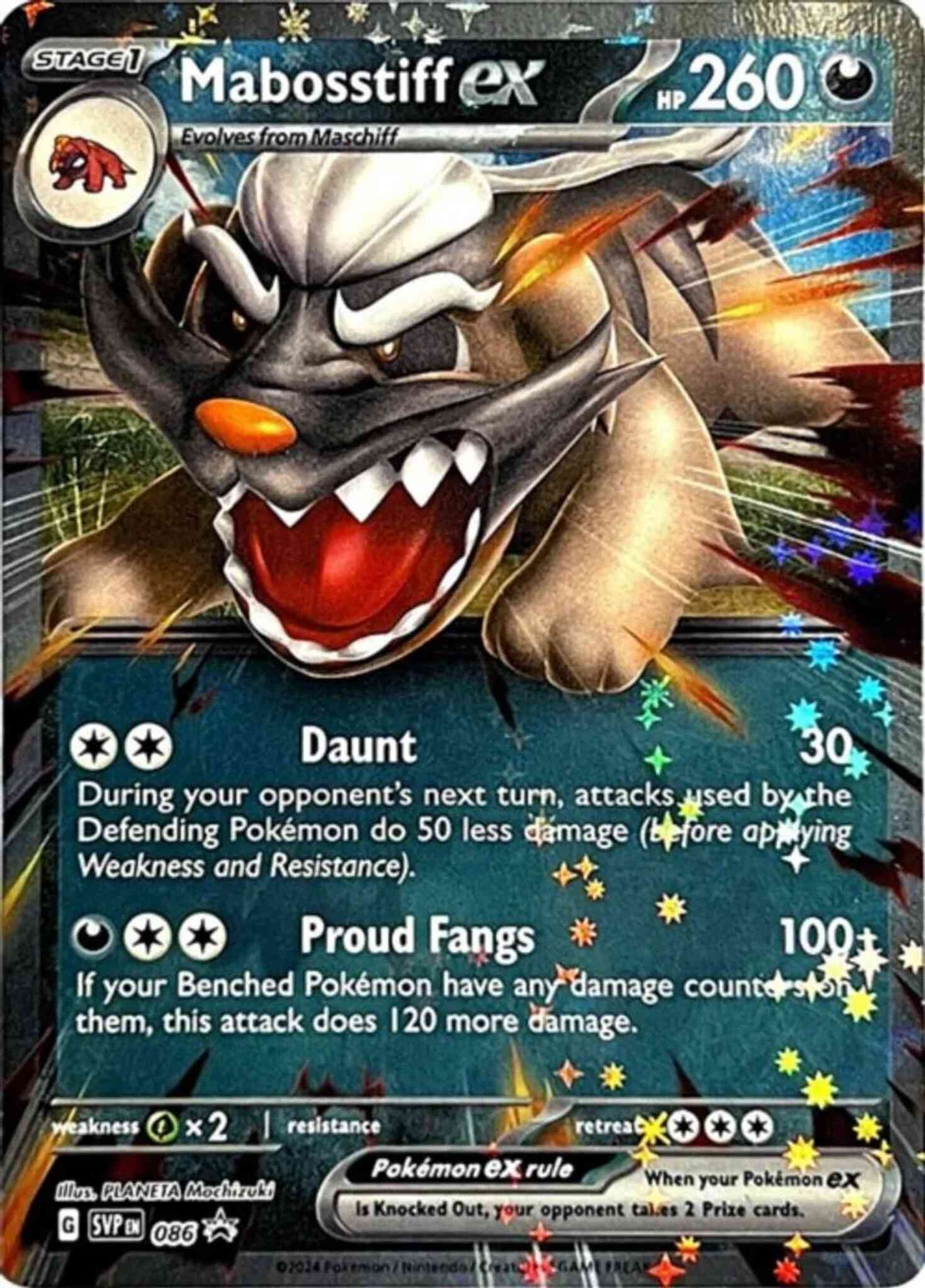 Mabosstiff ex - 086 - Promo [svp-086] [Ultra]