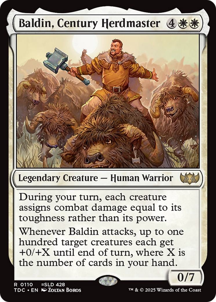 Baldin, Century Herdmaster [110] [Tarkir: Dragonstorm: Commander] [Non-Foil]