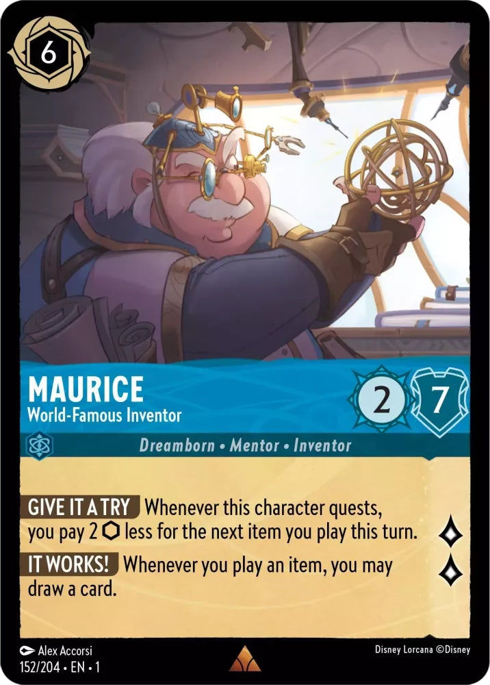 Maurice - World-Famous Inventor - 152/204 [The First Chapter] [Cold Foil]