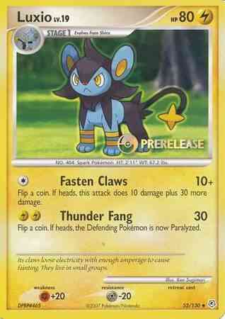 Luxio - 52/130 - Promo [Prerelease] [DP1MSP-52] [Non-Holo]