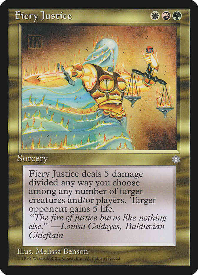 Fiery Justice [288] [Ice Age] [Non-Foil]