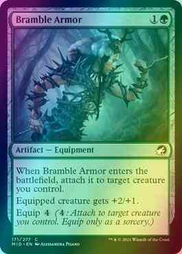 Bramble Armor [171] [Innistrad: Midnight Hunt] [Foil]