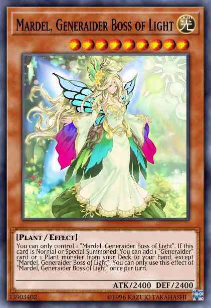 Mardel, Generaider Boss of Light - MYFI-EN027 - Secret Rare - 1st Edition