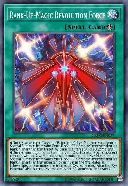 Rank-Up-Magic Revolution Force - CROS-EN057 - Rare - Unlimited
