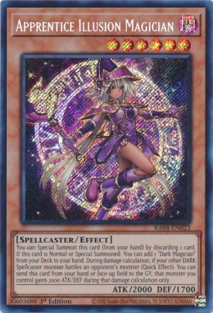 Apprentice Illusion Magician - RA04-EN023 - Secret Rare - 1st Edition