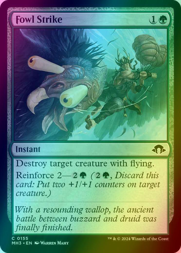 Fowl Strike [155] [Modern Horizons 3] [Foil]