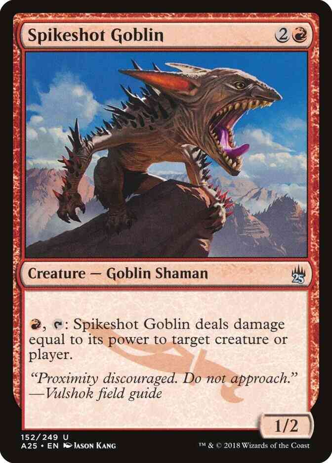 Spikeshot Goblin [152] [Masters 25] [Non-Foil]