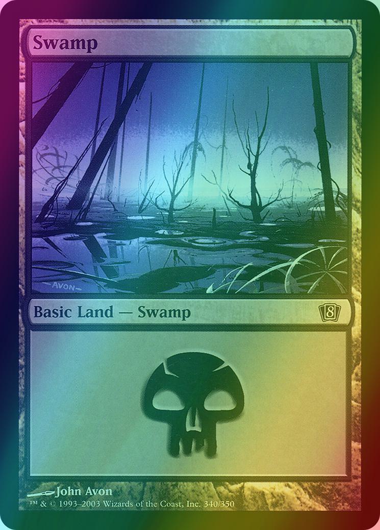 Swamp [340x] [340] [Eighth Edition] [Foil]