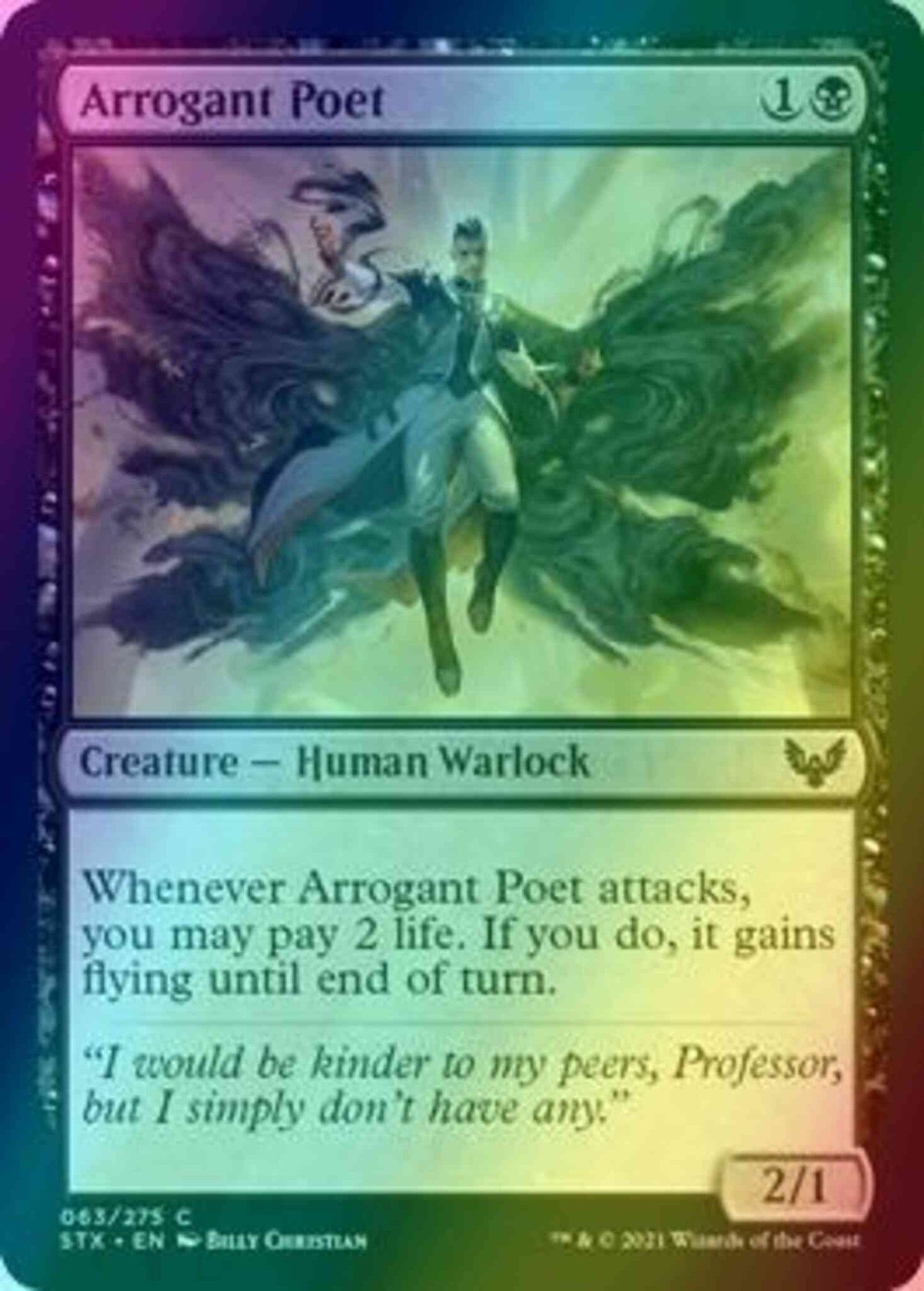 Arrogant Poet [63] [Strixhaven: School of Mages] [Foil]