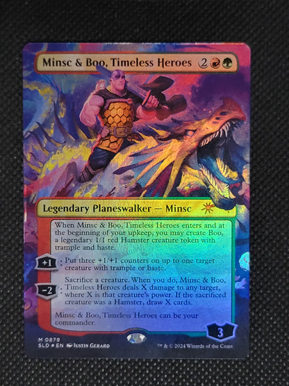 Minsc & Boo, Timeless Heroes — Borderless|Foil — ID 18793