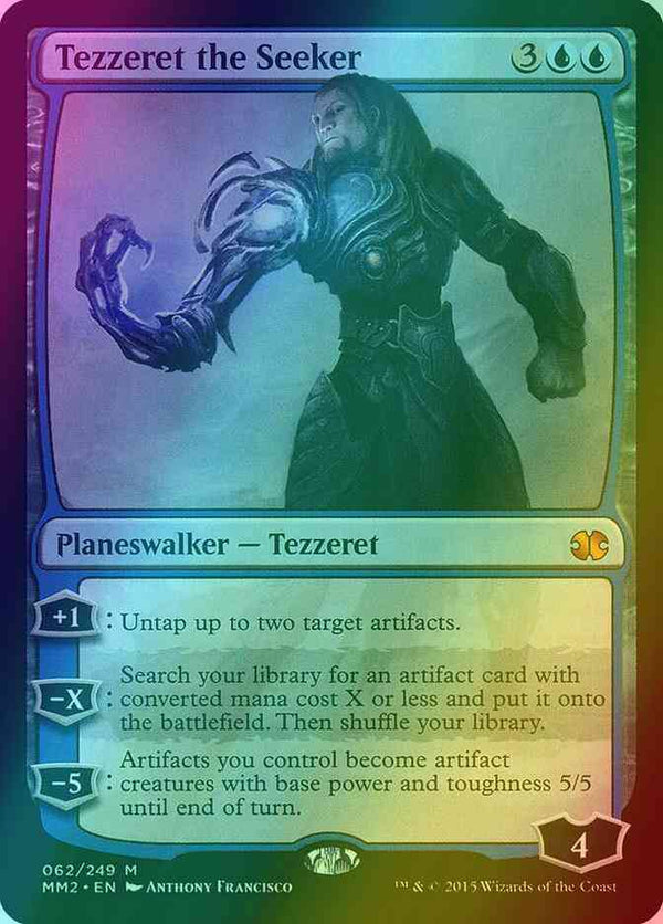 Tezzeret the Seeker [62] [Modern Masters 2015] [Foil]