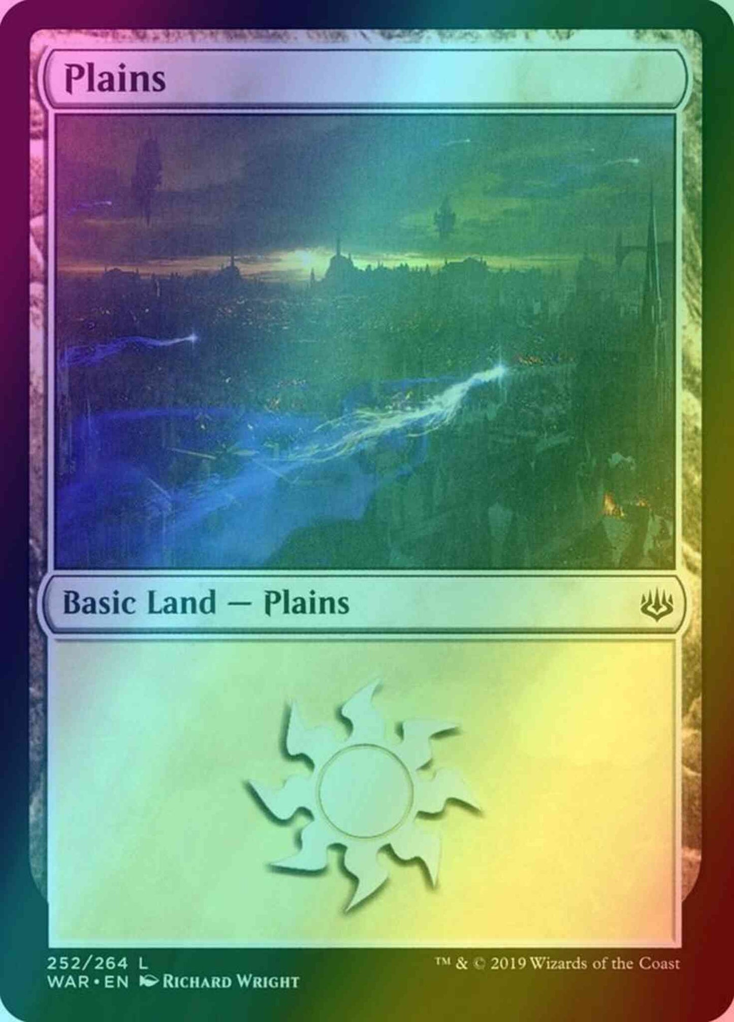 Plains [252] [War of the Spark] [Foil]
