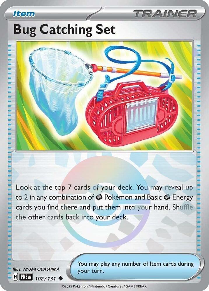 Bug Catching Set - Poké Ball Pattern - 102/131 - Uncommon [sv085-102] [Reverse Holo]