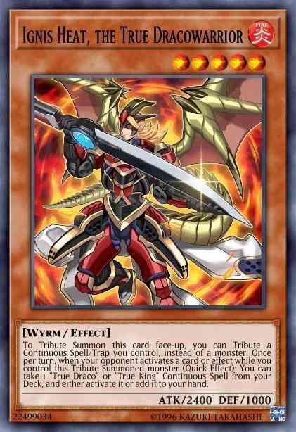 Ignis Heat, the True Dracowarrior - MACR-EN021 - Ultra Rare - 1st Edition