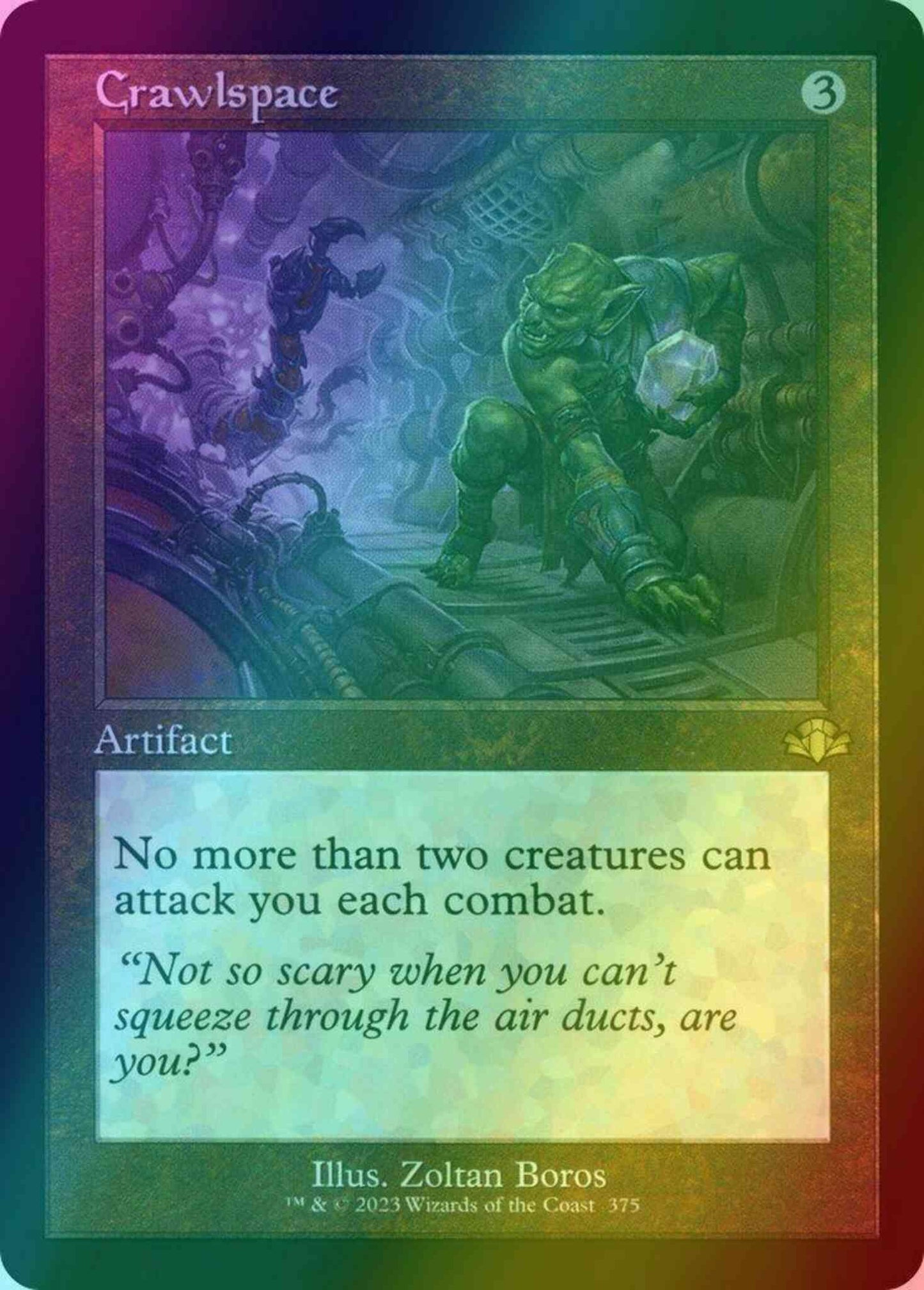Crawlspace [375] [Retro Frame] [Dominaria Remastered] [Foil]