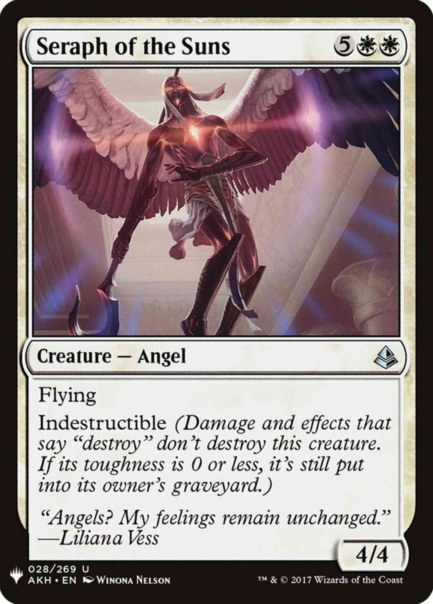 Seraph of the Suns [AKH-28] [The List] [Non-Foil]