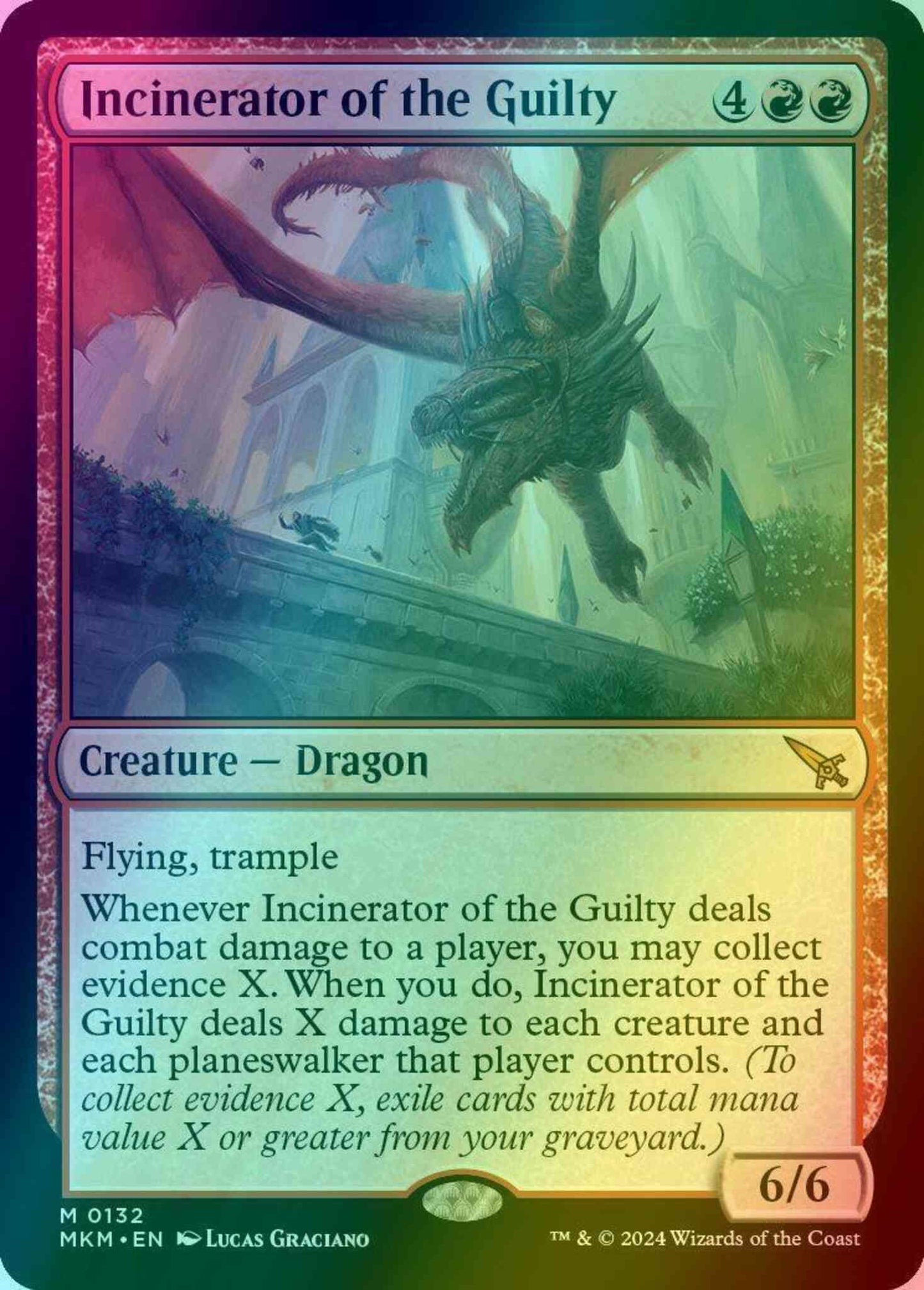 Incinerator of the Guilty [132] [Murders at Karlov Manor] [Foil]