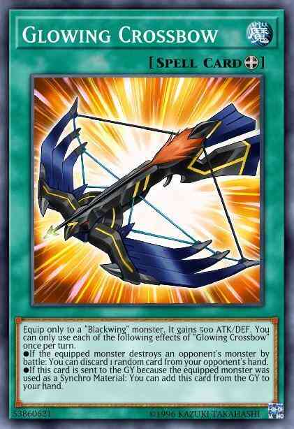 Glowing Crossbow - LED3-EN026 - Rare - 1st Edition