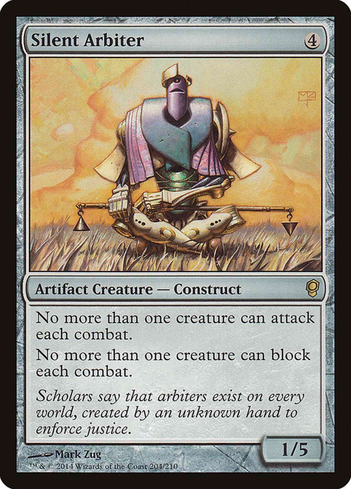 Silent Arbiter [204] [Conspiracy] [Non-Foil]