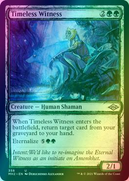 Timeless Witness [358] [Sketch Showcase] [Modern Horizons 2] [Foil]
