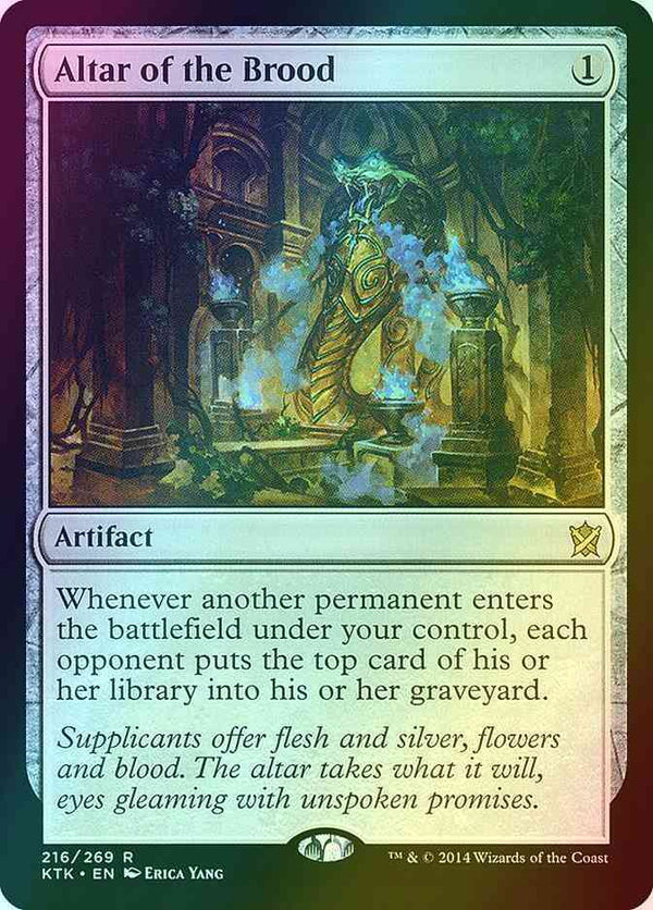 Altar of the Brood [216] [Khans Of Tarkir] [Foil]