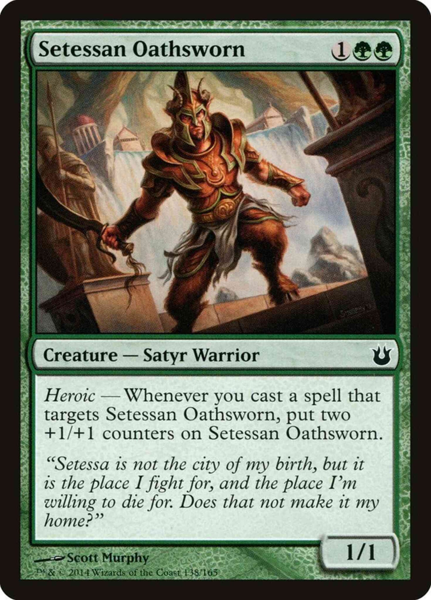 Setessan Oathsworn [138] [Born of the Gods] [Non-Foil]