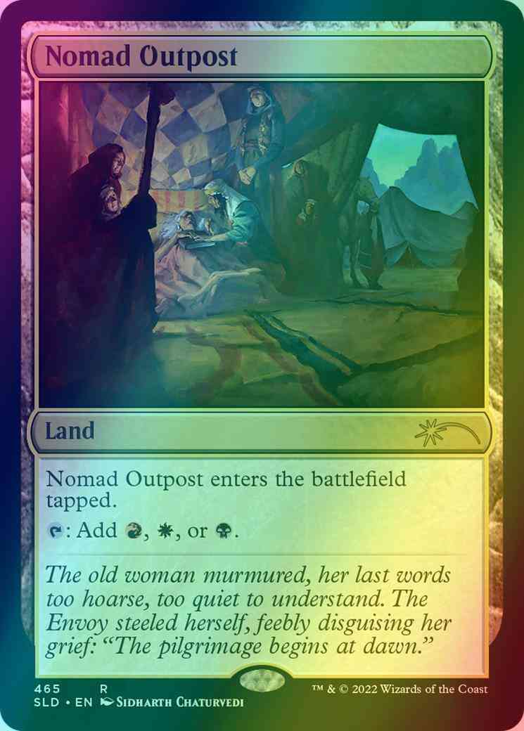 Nomad Outpost [0465] [Sidharth Chaturvedi] [Secret Lair Drop] [Foil]
