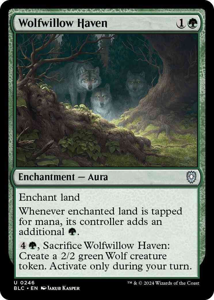 Wolfwillow Haven [246] [Bloomburrow: Commander] [Non-Foil]