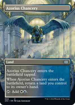 Azorius Chancery [400] [Borderless] [Double Masters 2022] [Non-Foil]