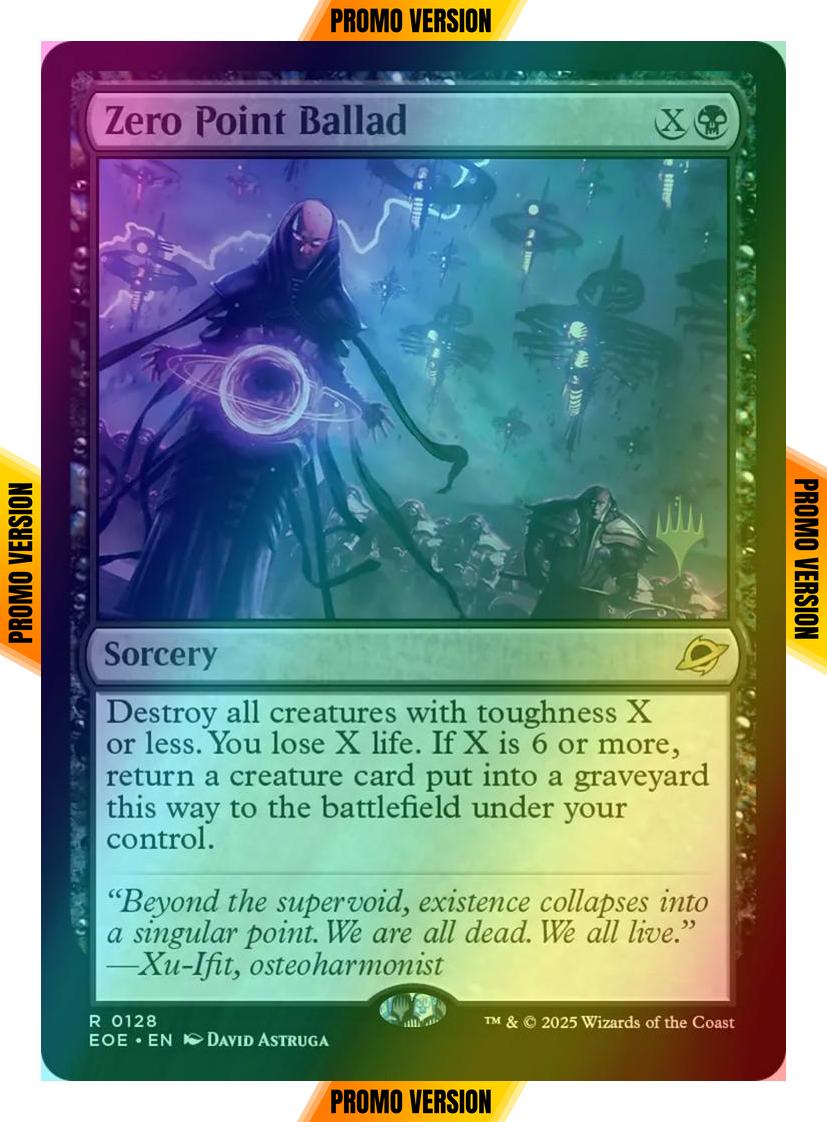 Zero Point Ballad [128p] [Promo Pack] [Edge of Eternities: Promos] [Foil]
